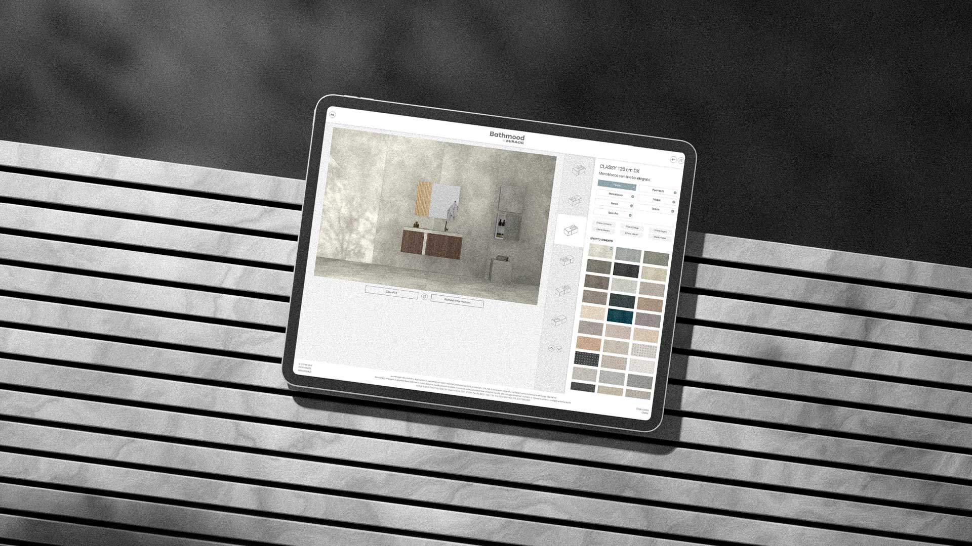 Bathmood by Mirage: Configuratore